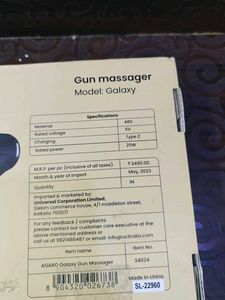 AGARO Galaxy Massage Gun