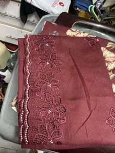 Cotton Embroidery Dress Piece