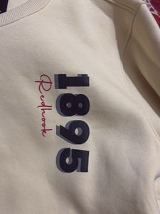 Vintage Style Cream Sweatshirt