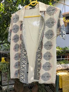 Patterned Casual Shirt