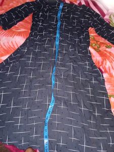 A Beautiful Dark Cray Colour Gown
