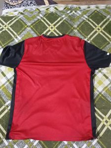 Alstyle Activewear Tee - Red/Black