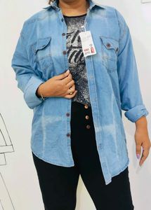 Levi&#39;s Super Stretch Denim Shirt