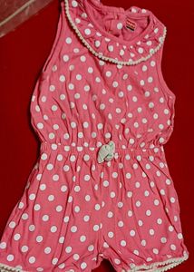 Firstcry Brand Babyhug Jumpsuit For Babygirl