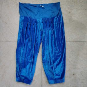 Blue Soft Velvet Kurta Salwar