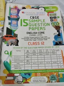 CBSE Class 12 English Sample Papers