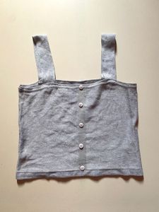 Solid Grey Top