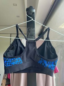 Nike Sports Bra - Blue &amp; Black