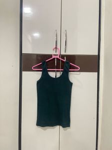 Dark Green Tank Top