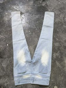 Leaf Design Jeans