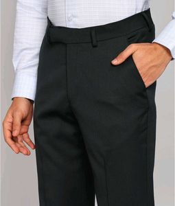 Louis Philippe Men Regular Fit  Formal Trouser