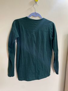 Green Olive Full Sleeve Tshirt