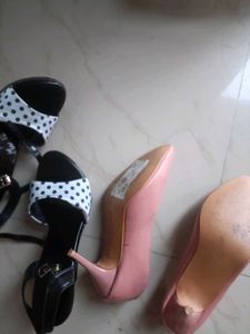 Cute Polka Dot Heels