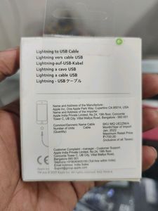 Apple iPhone Lightning To Usb Cable