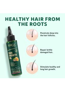 ORGATRE HAIR OIL FOR GROWTH AND REGROWTH