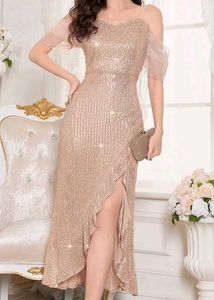 Sequinned Cocktail Dress For Women