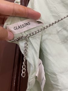 Backless Satin Top