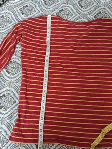 Striped Long Sleeve Top Branded