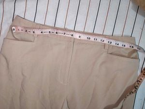Cream Formal Pant Nude Color