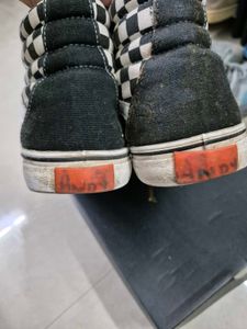 Vans Sk8-Hi Checkerboard Sneakers Original