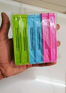 2 Set-Multipurpose Food Snack Plastic Bag Clip Sea
