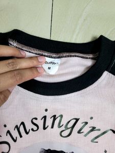 Pink Crop Top Y2k 💗