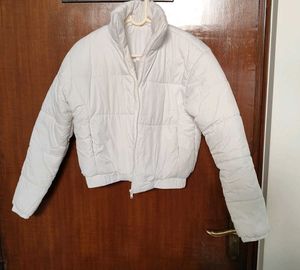 Kotty White Puffer Jacket