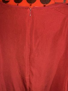 Red Long Sleeve Top