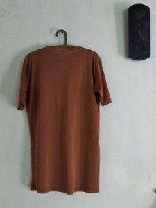 Navy Blue Striped T-Shirt &amp; Brown Stripe T-shirt