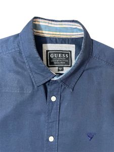 GURRA Men&#39;s Blue Casual Shirt - New with Tag