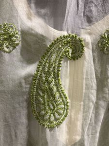 Pure Chikankari Kurti