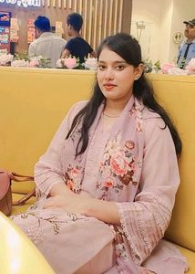 Floral Print Kurta Set baby pink