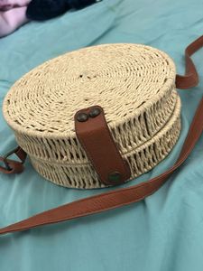 Woven Crossbody Bag
