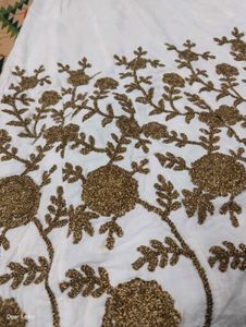 Elegant White Embroidered Dress