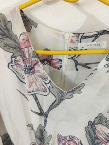 Floral Print Mini Jumpsuit