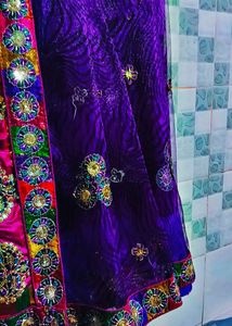 MULTICOLOR SAREES EMBROIDERED PRINTED