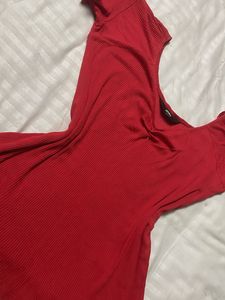 Cute Red Max Top