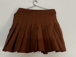 Brown Tennis Skirt