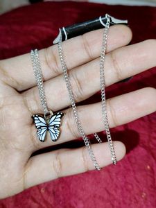 Butterfly Pendant Necklace
