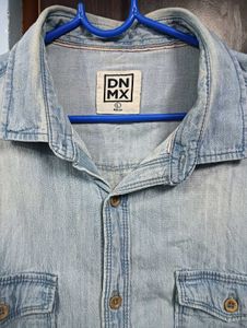 VINTAGE Denim Shirt - Casual Style