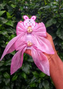 TRENDING 4 Colour BOW HAIR CLIP 2PCS