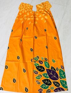 Leaf Print Nightgown