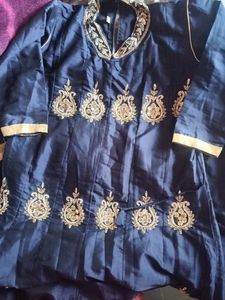 ETHNIC SILK GOWN