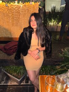 Beige Step Dress