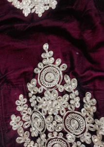 Maroon Embroidered Lehenga Choli