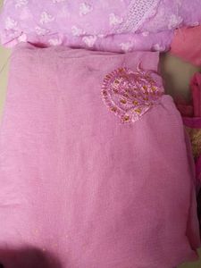 Combo Embroidery Duptta