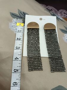 H&M long light weighted earrings....long