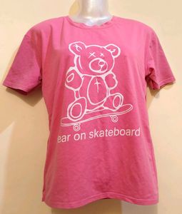 Size M/L 🎁Buy 2 Get 1 Free🎁Pink Bear Graphic Tee
