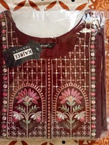 Kajree Fashion Maroon Kurti