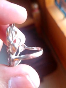 925 Sterling Pure Silver Peacock Ring